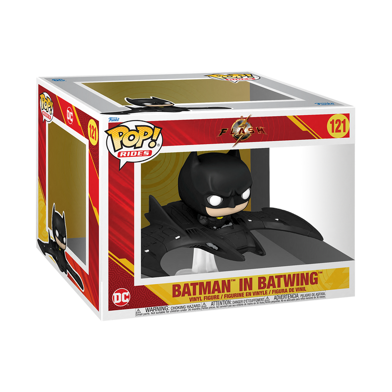 Funko Pop Rides Super Deluxe: DC The Flash – Batman En Batwing